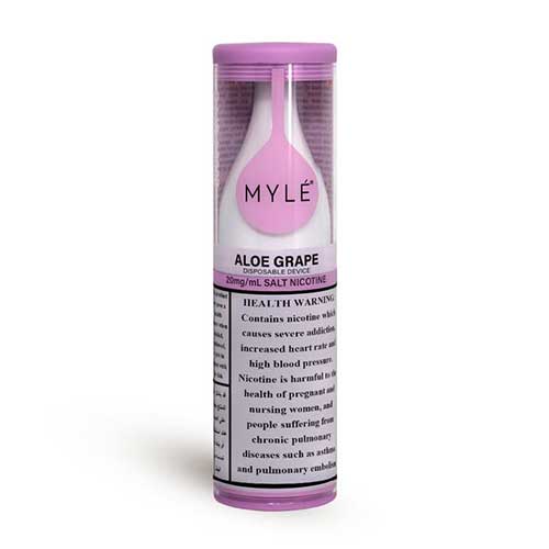 Myle Drip Disposable 20MG 2500 Puffs - Aloe Grape