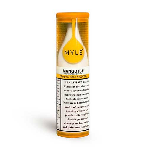 Myle Drip Disposable 20MG 2500 Puffs - Mango ice