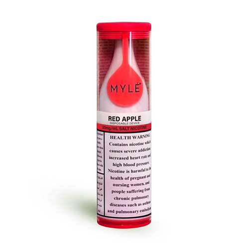 Myle Drip Disposable 20MG 2500 Puffs - Red Apple