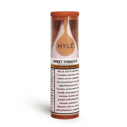 Myle Drip Disposable 20MG 2500 Puffs - Sweet Tobacco