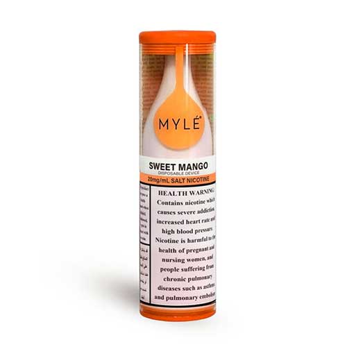 Myle Drip Disposable 20MG 2500 Puffs - Sweet Mango