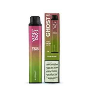 Vapes Bars Ghost Pro 3500 Puffs - Aloe Grape 20mg