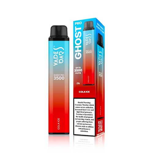 Vapes Bars Ghost Pro 3500 Puffs -  Cola ice 20mg