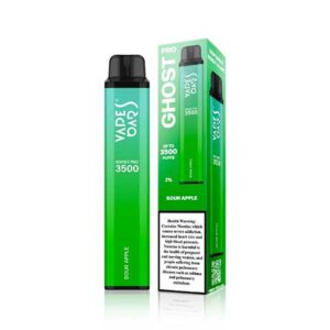 Vapes Bars Ghost Pro 3500 Puffs - Sour Apple 20mg