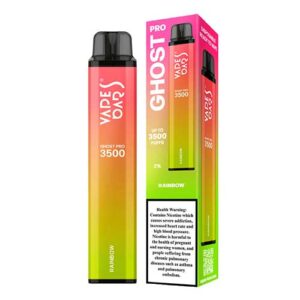 Vapes Bars Ghost Pro 3500 Puffs - Rainbow 20mg
