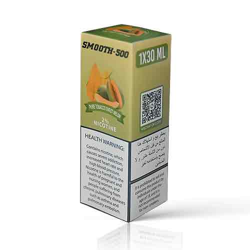 Smooth 500 Pure Tobacco Sweet Melon Salt Nic - Ejuice
