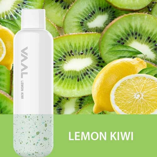 VAAL Rechargeable 4500 Puffs Disposable Kit EP4500 - Lemon Kiwi