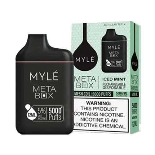 MYLE META BOX 5000 PUFFS Vape Pen - Disposable E-Cig