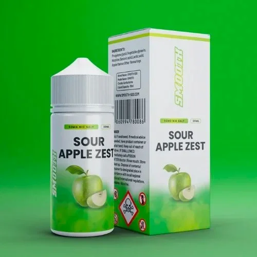 smooth 500 ejuice sour apple zest