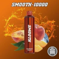 Smooth 10000 Georgian Peach Disposable Vape