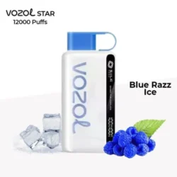 Vozol Star 12000 Blue Razz ice Disposable Vape