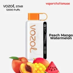 Vozol Star 12000 Peach Mango Watermelon Disposable Vape